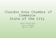 Chardon State of the City presentation