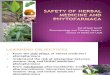 12 Safety of Herbal Medicine - Dr Rul
