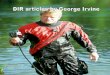 George Irvine III: DIR diving