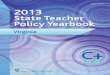 2013 State Teacher Policy Yearbook Virginia NCTQ Report