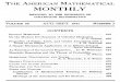 American Mathematical Monthly - 1941-07