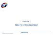 Module 1 Unity Introduction