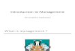 Chapter 1 - Introduction to Management IOM