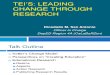 Session 8 - Leading Change Through Research