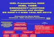 ICEL - Emergency Lighting Legislation and Design