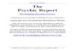 The Psychic Report