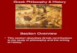 5.2 Greek Philosophy & History