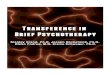 Transfer in Psychotherapy