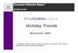 Holiday Trends Consumer Behavior Report 2009