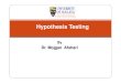 1 PPTX Hypothesis Testing