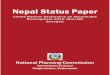 Nepal Status Paper Final Feb2012 Smallest