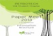 Information Brochure-Petrotech Paper Meet 2013
