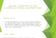 Basic Concepts of Agricultural Marketing - Copy - Copy
