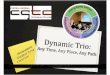 Dynamic Trio: Anytime, Anyplace, Any Path (166228837)