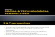 Social & Technological Perspectives-4