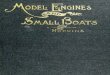 Model Engines and Small Boats