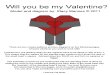 Mannes-Will You Be My Valentine