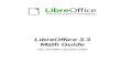 LibreOffie 3.3 Math Guide