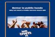 Better in Public Hands - Why We Need a Public Service Users Bill