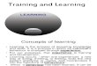Training - Learning Theories & Transfer of Learning