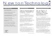 Newton Technology Journal: Volume 1, Number 4