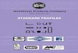 Aluminum standard Profiles Catalogue (Apr. 2012)