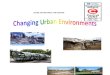 Changing Urban Environments Revision