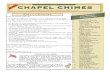 June 2013 Chapel Chimes