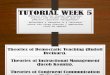 Tutorial Week 5 - TSL3109