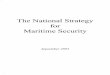 National Strategy for Maritime Security