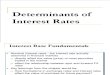 Determinants of Interest Rates (2)