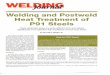 Welding & PWHT of P91 Steels