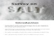 market research on salt