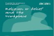 ACAS Religion or Belief and the Workplace