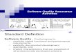 Software Quality Assurance Overview