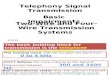 Telecommunication system engineering Telephony Signal Transmission