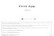 First Ruby App