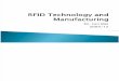 RFID Technology and Manufacturing