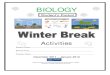 HSA Biology 2011-2012_Winter Break Packet