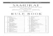 Samurai rules