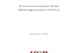Environmental Risk Management Policy