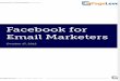 Facebook for Email Marketers — PageLever Whitepaper