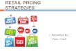 Retail Prcing Strategies