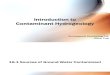 Fundamentals of Contaminant Hydrogeology