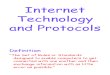 InTERNET Technology and Protocols