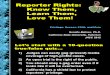 Know Your Reporter Rights 2012