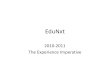 EduNxt- The Experience Imperative