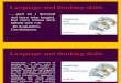Language and Thinking Skills