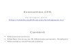 Economics CFA 17 April