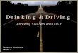 Goldwater Drunk Driving Booklet